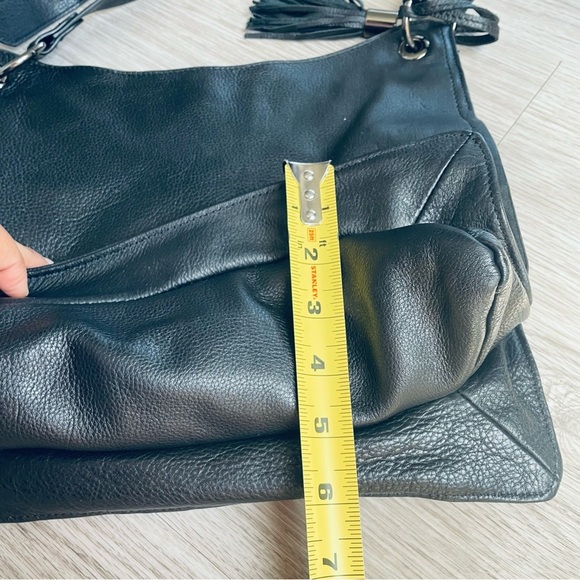 CLEMENTS RIBEIRO VEGAN LEATHER BLACK CROSSBODY SHOULDER WOMEN BAG - Picture 11 of 11